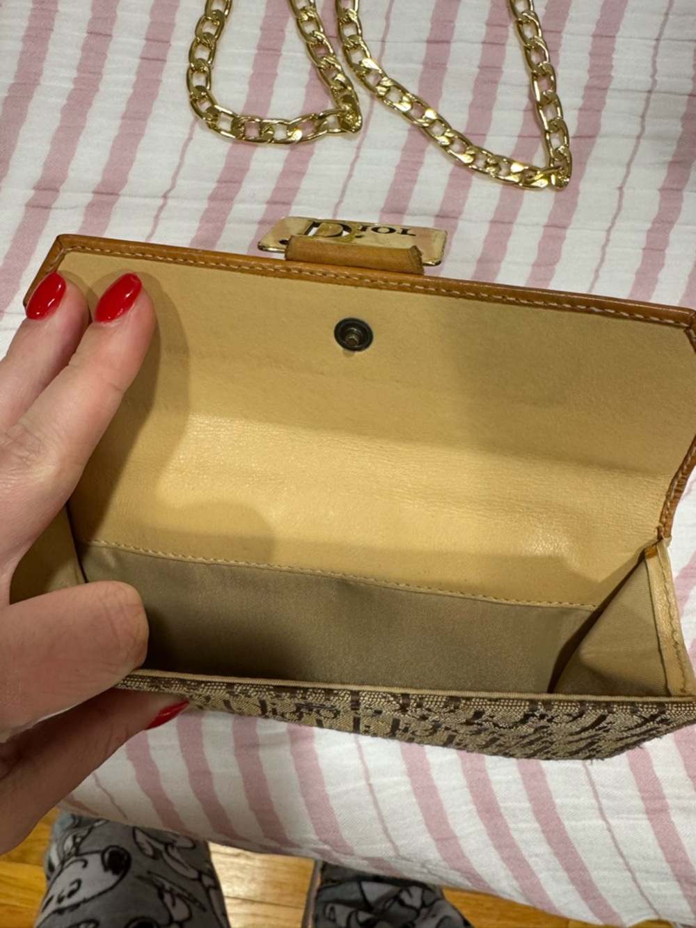 VINTAGE Christian Dior Trotter street chic long wallet - Picture 2 of 4